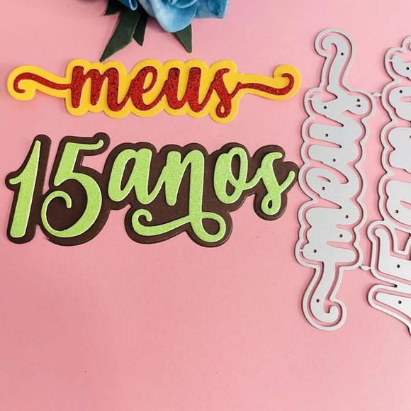 Faca 13 cm Meus 15 Anos