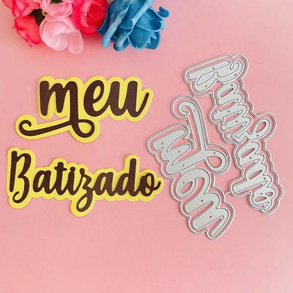 Faca 9 cm Meu Batizado