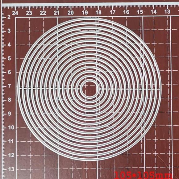 Faca de Corte 10 cm Circulos