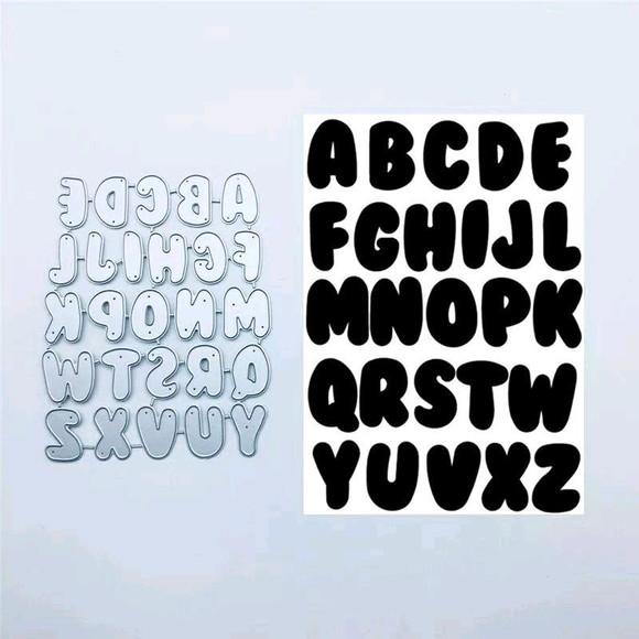 Faca de corte 2.0 cm alfabeto