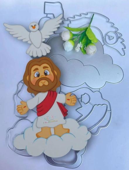 Faca de Corte 34 cm + ou - Jesus