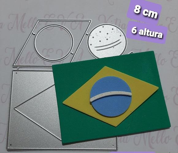 Faca de corte 8 cm bandeira