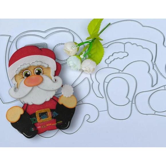 Faca de Corte Papai Noel 22 cm