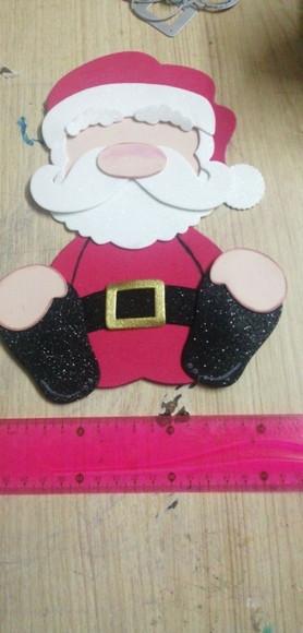Faca de Corte Papai Noel 22 cm