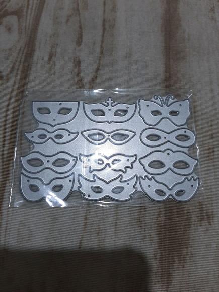 Faca de corte para big shot 3 cm máscara de carnaval