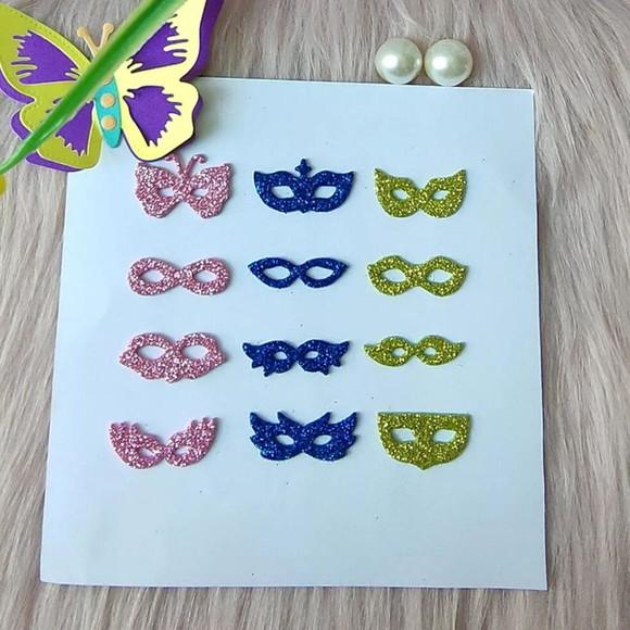 Faca de corte para big shot 3 cm máscara de carnaval