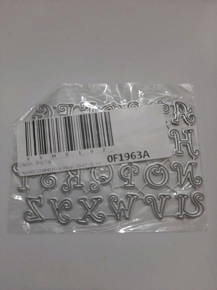 Faca de corte para big shot alfabeto 1.5 cm