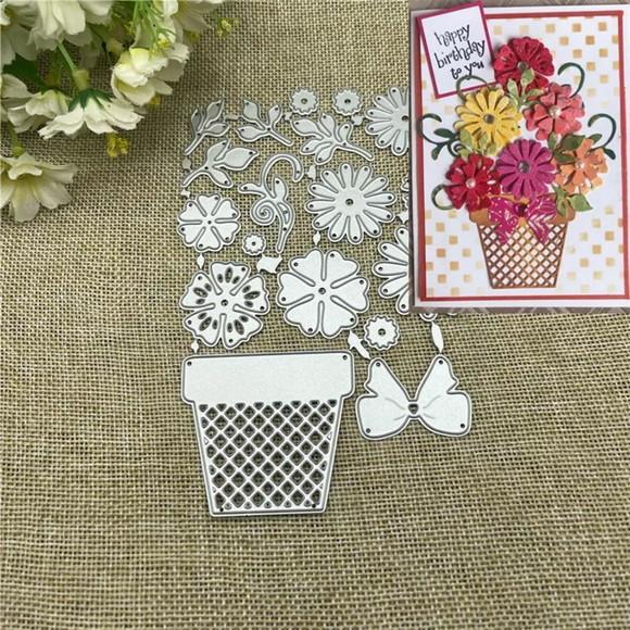 Faca de corte para eva 4 cm flores