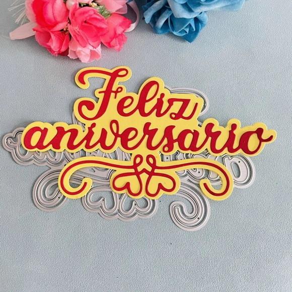 Faca feliz aniversário 16 cm