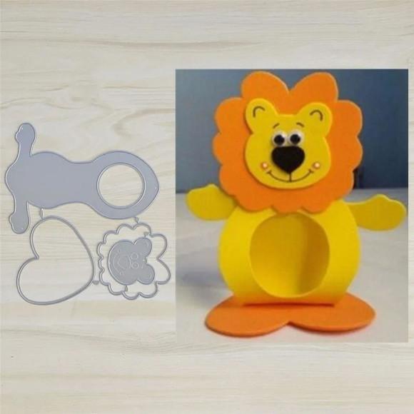 Faca Porta Bombom 14 cm Leão
