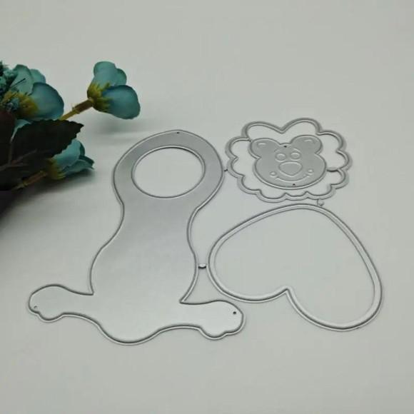 Faca Porta Bombom 14 cm Leão
