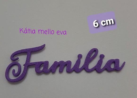 Família em eva 6 cm