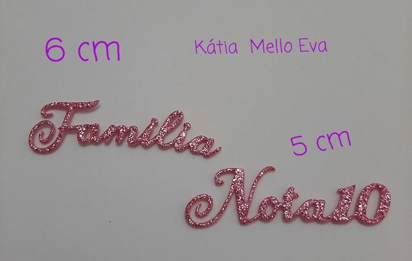 Família em eva 6 cm