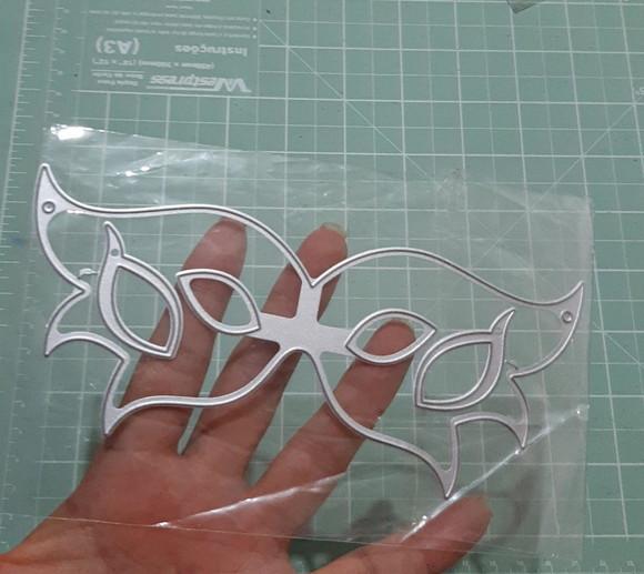 Faquinha 14 cm Máscara de Carnaval