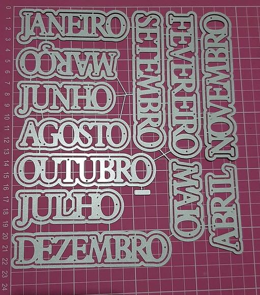 Faquinha Meses .8 cm Altura
