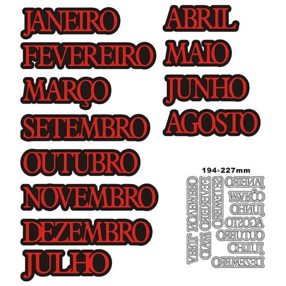 Faquinha Meses .8 cm Altura