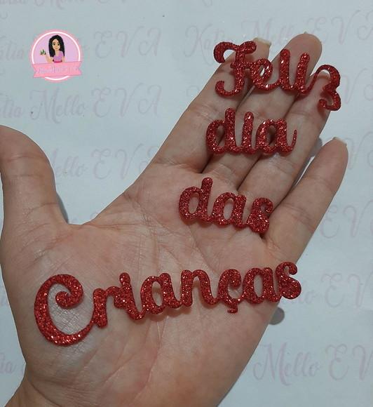 Feliz Dia das Crianças Eva 9 cm