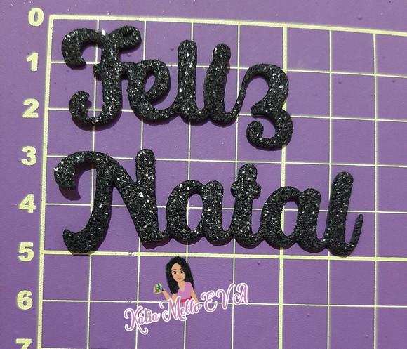 Feliz Natal em Eva 5,5 cm