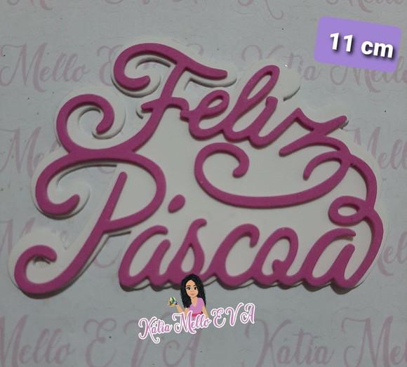Feliz Páscoa 11 cm