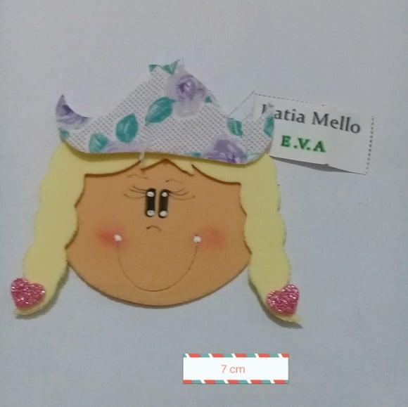 Festa junina em eva boneca