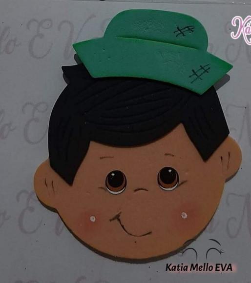 Festa junina em eva boneco