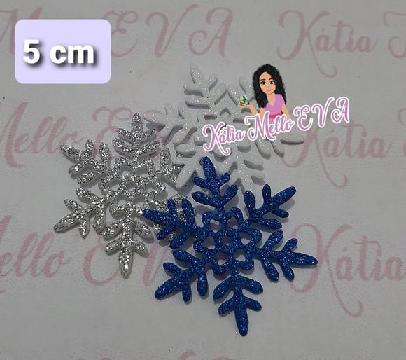 Floco de Neve em Eva 5 cm