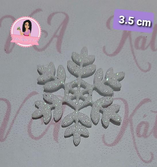 Flocos de Neve em Eva 3.5 cm