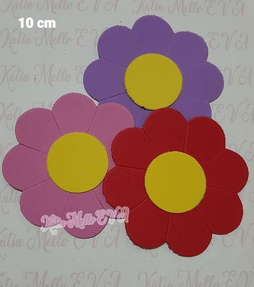Flor 8 Pétalas em Eva