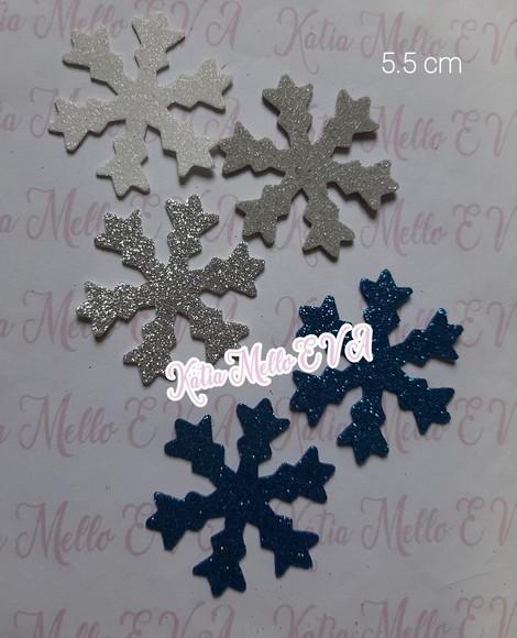 Flocos de Neve Eva 5.5 cm