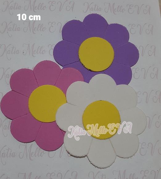 Flor 8 Pétalas em Eva