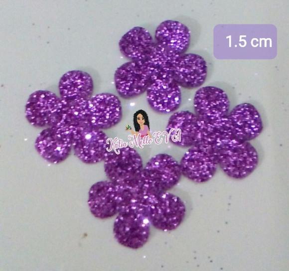 Flor em eva 1,5 cm