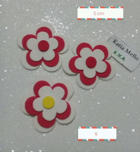 Flor em Eva 5 cm