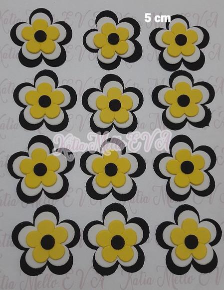 Flor em Eva 5 cm