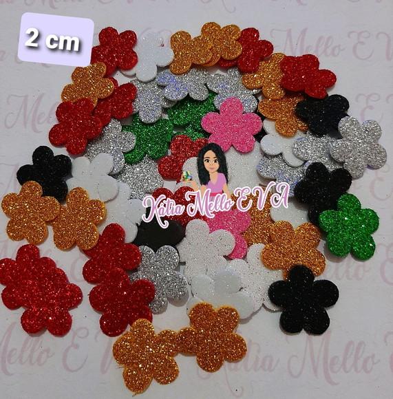 Flores em Eva 2 cm