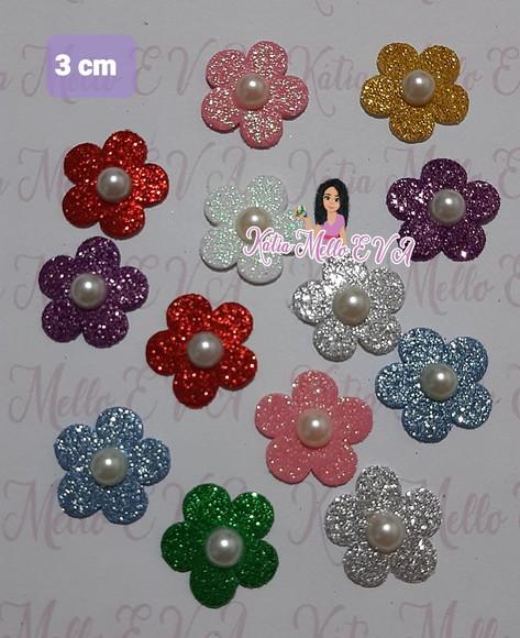 Flores em Eva 3cm