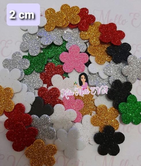 Flores em Eva 2 cm