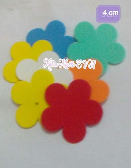 Flores em Eva 5 cm