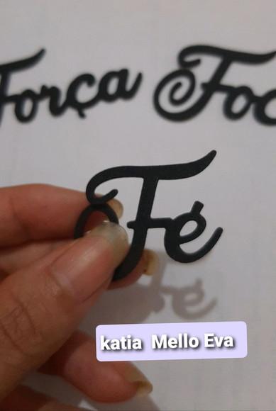 Foco, Força e fé 6.5 cm