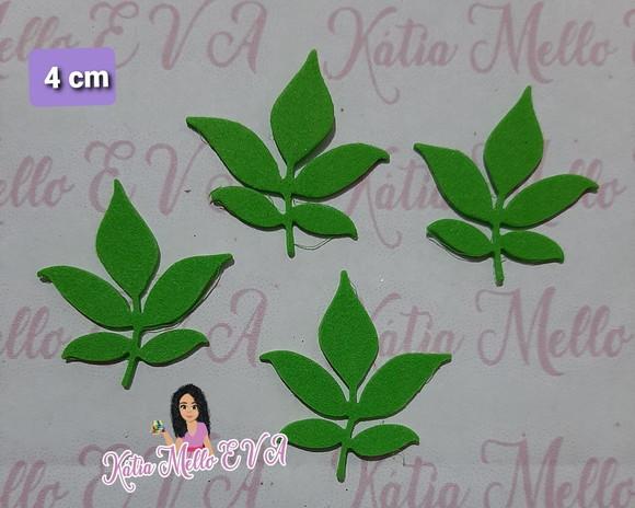 Folhas em Eva 4 cm