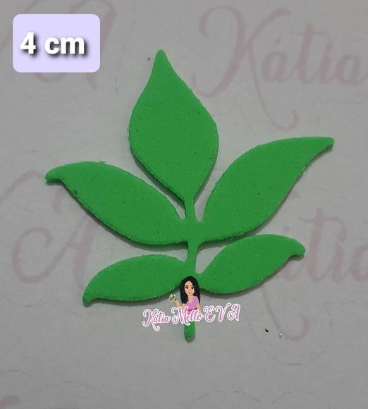 Folhas em Eva 4 cm