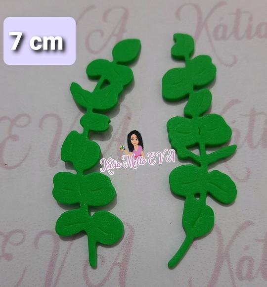 Folhas em eva 7 cm