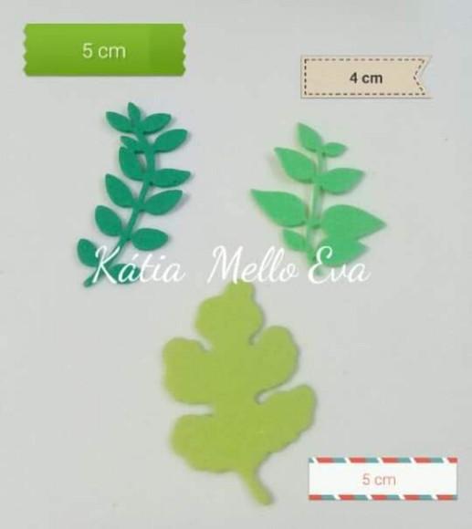 Folhas em Eva Kit