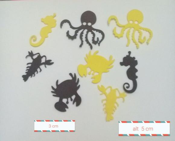 fundo do mar em eva kit 5 cm