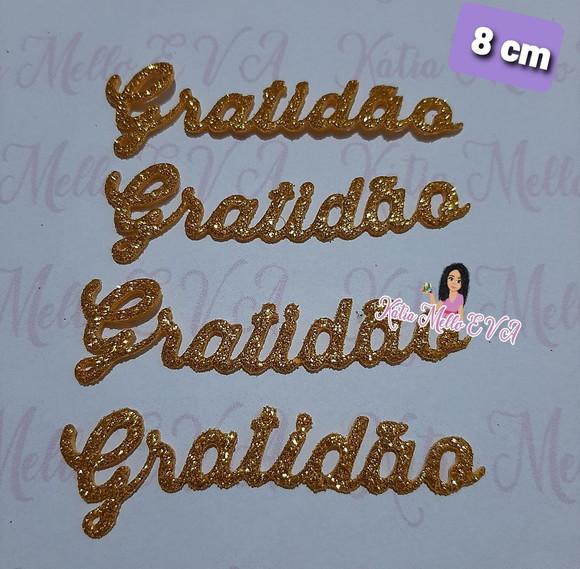 Gratidão em eva 7.5 cm