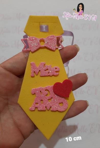 Gravata Pet Dia das Mães 12 cm Kit