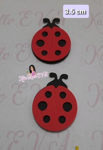 Joaninha em eva 3,5 cm