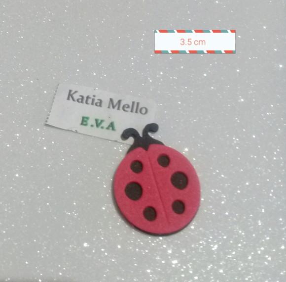 Joaninha em eva 3,5 cm