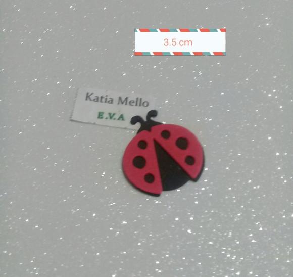 Joaninha em eva 3,5 cm