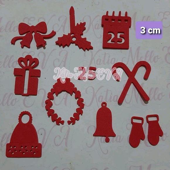 Kit natal em Eva 3 cm