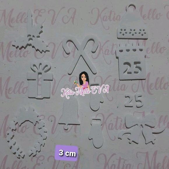 Kit natal em Eva 3 cm